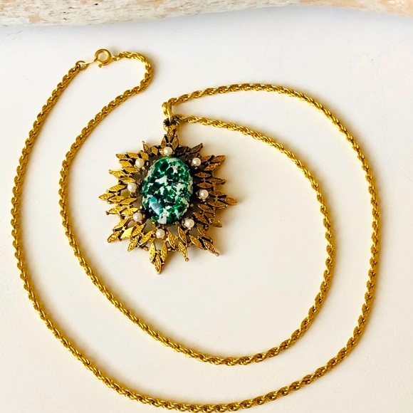 Vintage LJM Dragons Breath Necklace - Picture 10 of 14